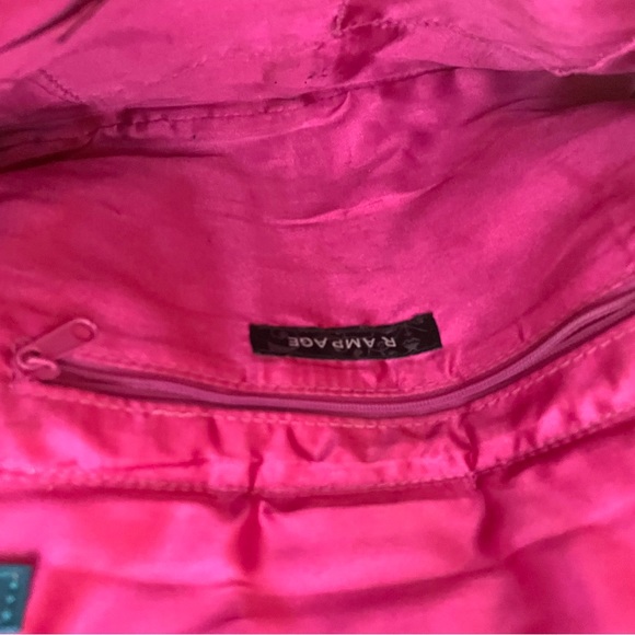 Rampage Blue & Gold Pleated Shoulder Bag - Picture 5 of 6